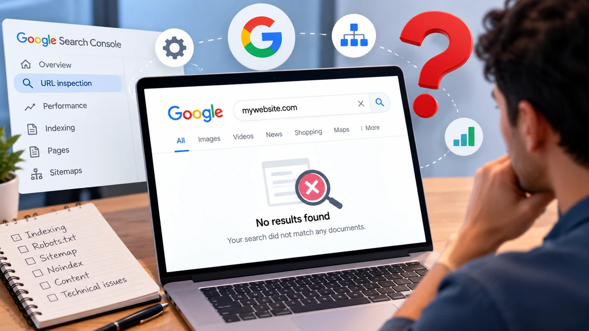 Why Is My Website Not Showing Up on Google? 10 Reasons and How to Fix Them